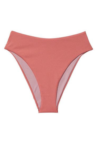 Victoria S Secret Essential Ribbed Highrise Cheeky Swim Bikini Bottom