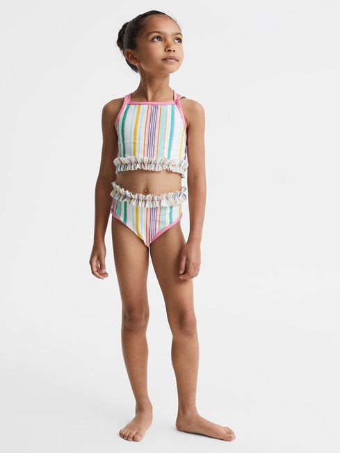 Reiss Multi Amelia Junior Three Piece Bikini Set