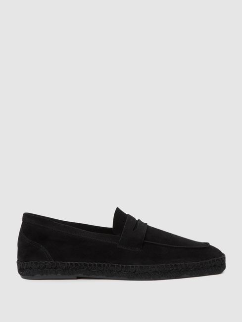Reiss suede shoes hot sale
