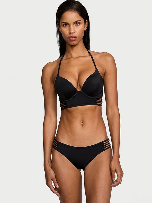 Victoria's Secret Nero Black Brazilian Archive Swim Bikini Bottom