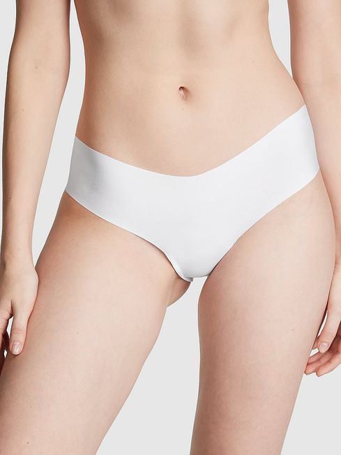 Victoria's Secret PINK Optic White Cheeky No Show Knickers