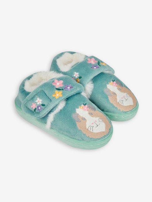 JoJo Maman B b Duck Egg Guinea Pig Slipper Shoes