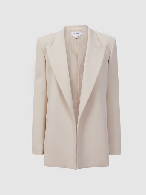 Neutral blazer womens clearance