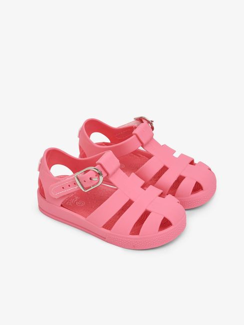 JoJo Maman Bébé Pink Jelly Sandals