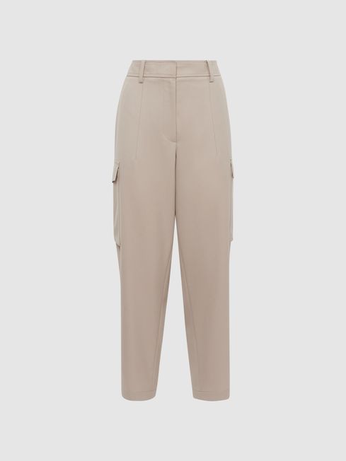 Women's Pink Pants  Pink Cargo & Tapered Pants - Reiss USA