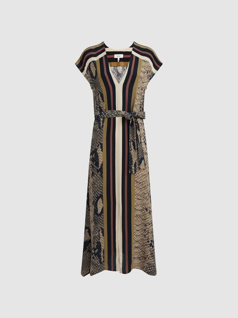 Midi clearance snake dress