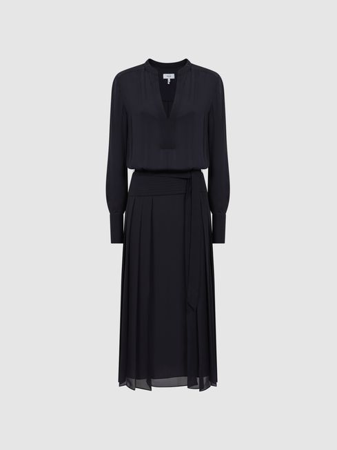 Reiss long sleeve dress clearance