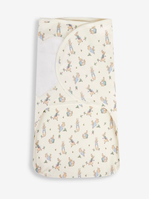 Peter Rabbit Print Swaddle with Zip