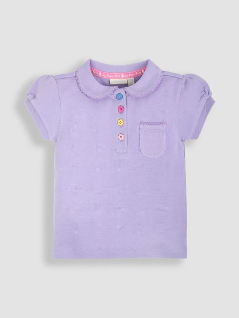 baby purple polo shirt