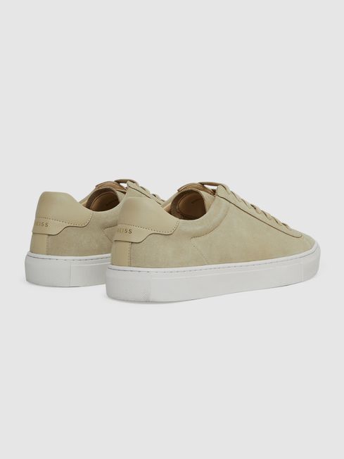 Reiss Finley Suede Suede Trainers | REISS USA