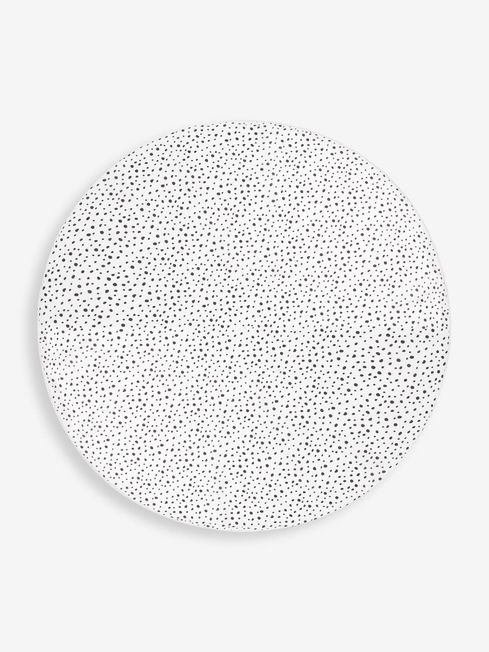 JoJo Maman Bébé Round Dalmatian Print Floor Mat