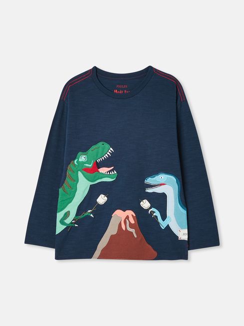 Joules dinosaur top slippers