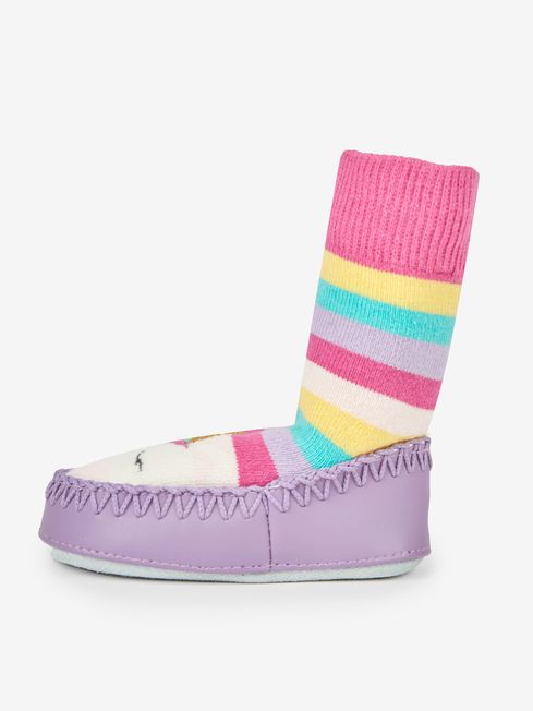 Moccasin slipper socks womens on sale