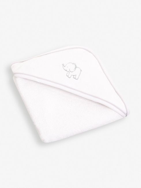 JoJo Maman Bébé Pink Elephant Hooded Towel