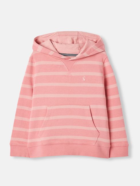 Burlton Pink Striped Hoodie