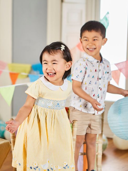 Jojo maman bebe smocked dress clearance