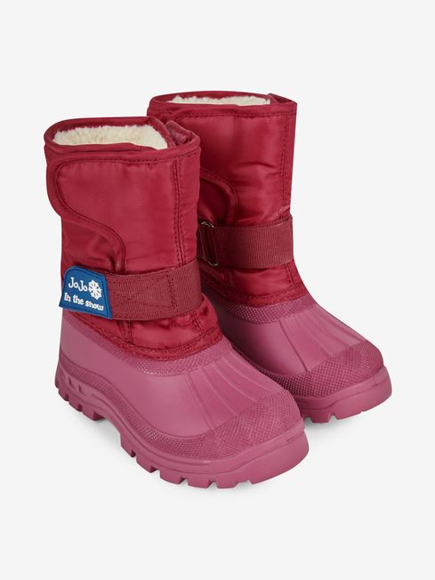 JoJo Maman Bébé Berry Girls' Alpine Snow Boots