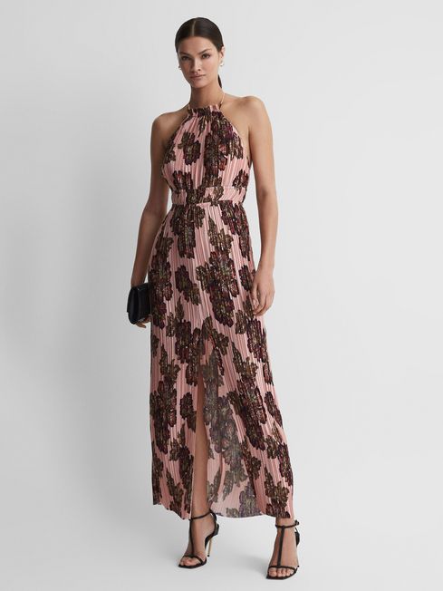 Significant Other Pleated Maxi Dress