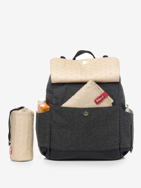 Babymel tweed sale changing bag