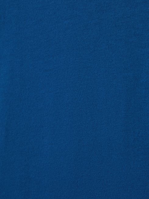 Junior Crew Neck T-Shirt in Lapis Blue