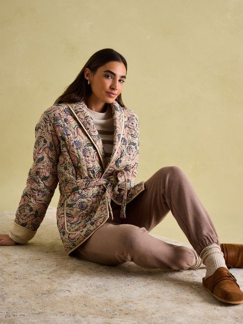 Joules floral jacket clearance