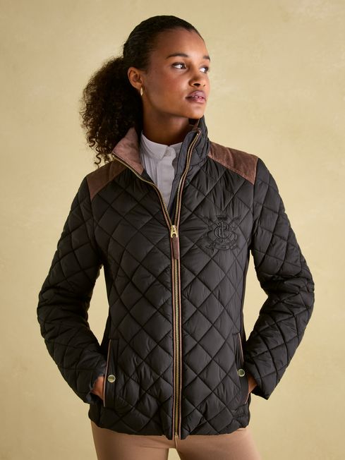 Joules hooded quilted jacket online