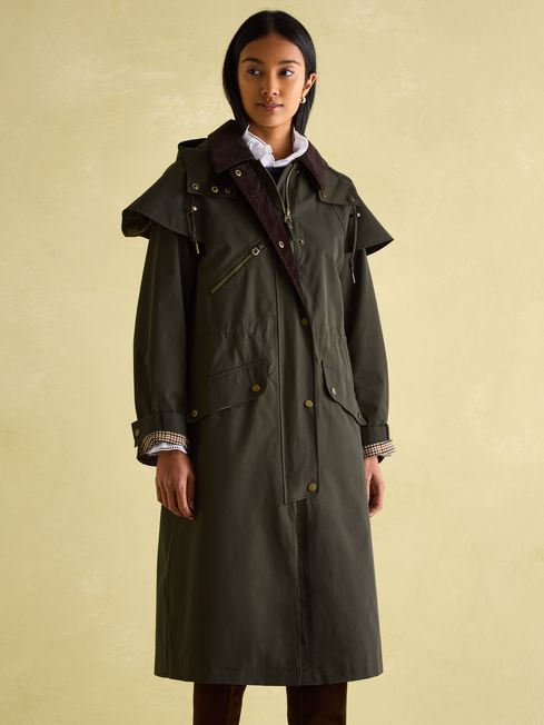 Joules longline coat store