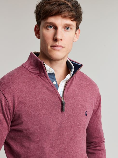 Joules hillside sales half zip jumper