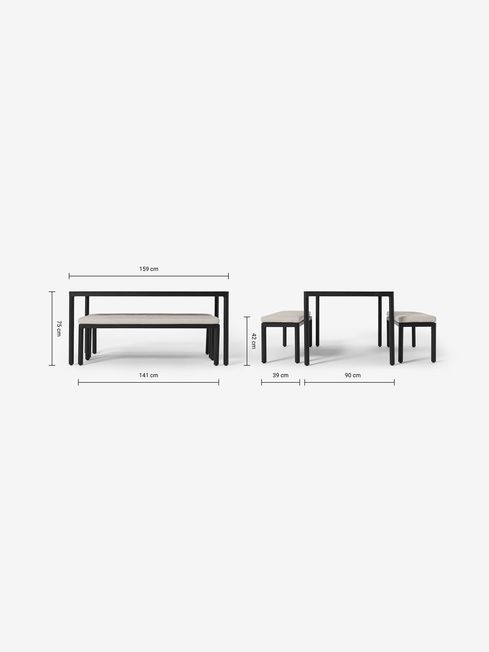 Made clearance dining bench