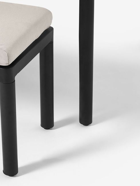 MADE.COM Grey Sassari Garden Dining Bench Set