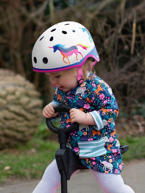 Micro Scooter Blue Micro Scooters Deluxe Eco Sea Life Helmet Small