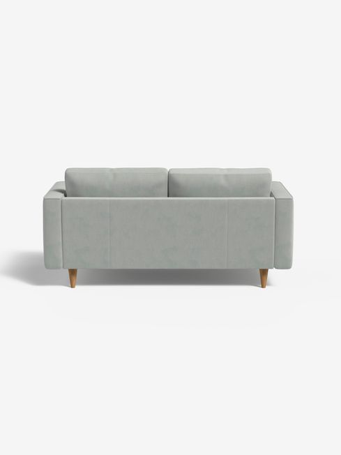 MADE.COM Cotton Weave Dark Olive Scott 2 Seater Sofa