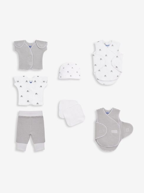 Grey Premature Baby Elephant Set