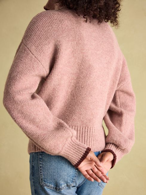 Joules pink jumper online