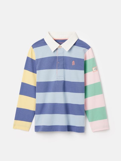 Buy Joules Perry Striped Rugby Shirt from the Joules online shop