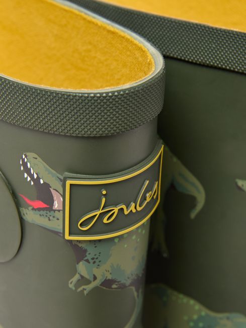 Joules dinosaur wellies top