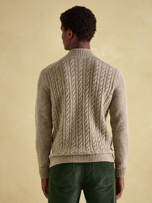 Hansley Cream Wool Knit Jumper Joules