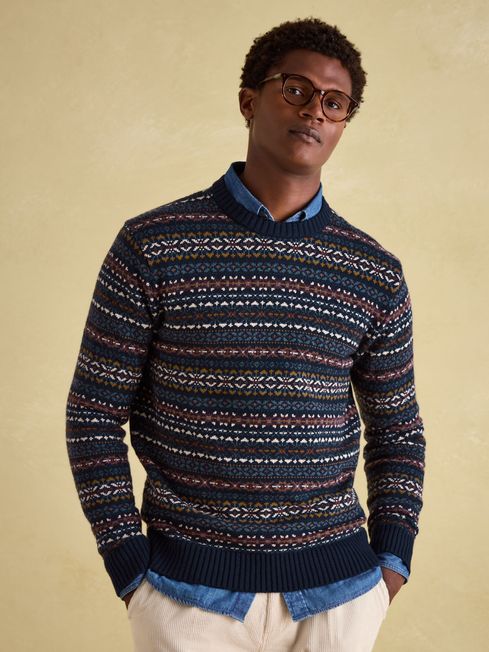 Wool round neck jumper best sale