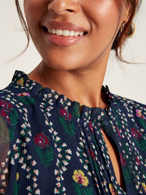 Joules peplum top store