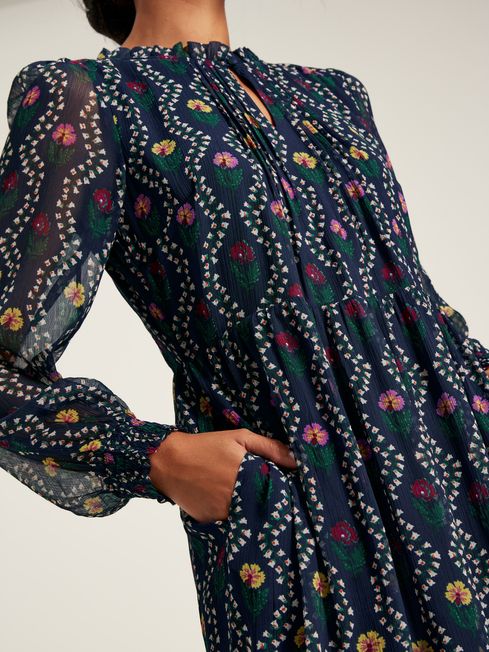 Joules navy hot sale dress