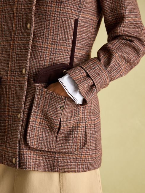 Joules childrens tweed jacket hot sale