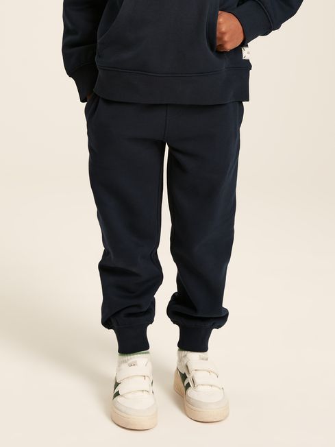 Boys Ted Navy Blue Jersey Joggers Joules
