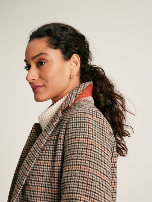 Joules wool coat store
