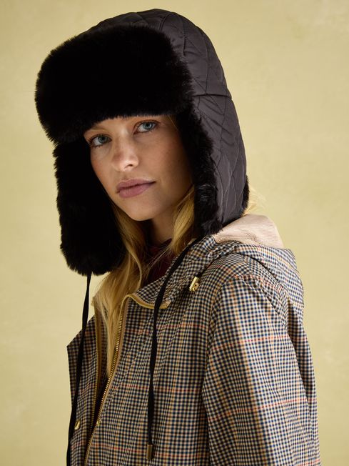 Firetrap quilted clearance trapper hat
