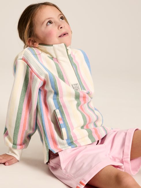 Joules caroline shop zip back sweatshirt