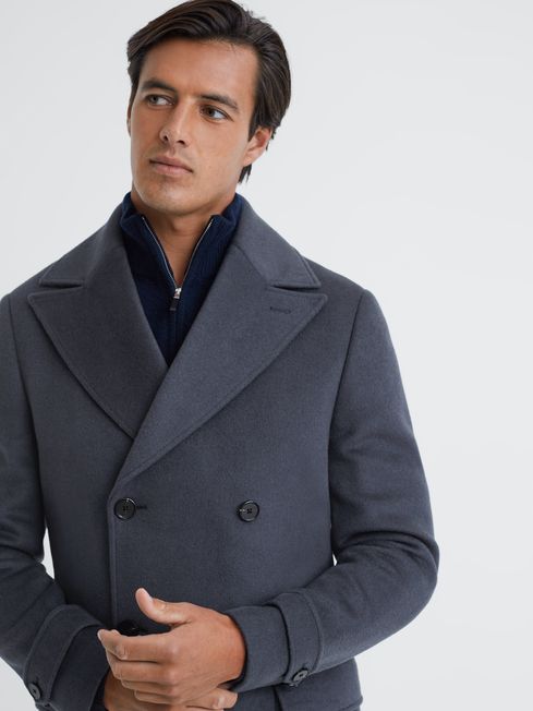Reiss blue coat store