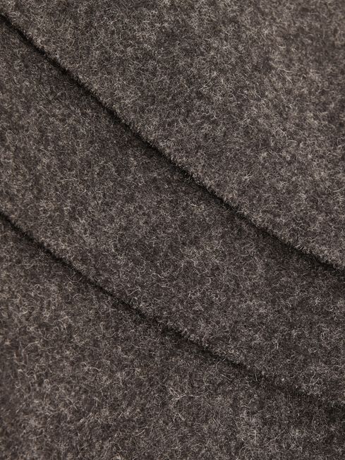 Cashmere Blend Scarf in Charcoal