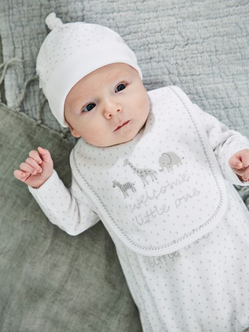 White newborn shop cap