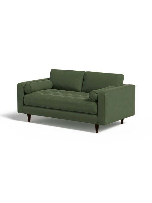 Made cheap green sofa