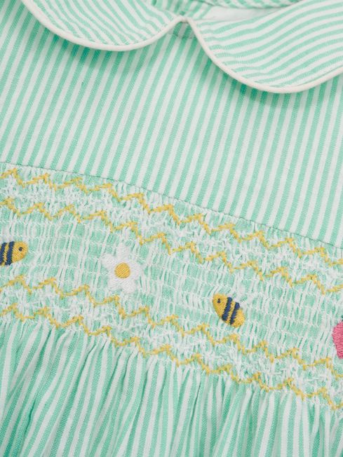 Buy JoJo Maman B b Girls Bee Smocked Dress from the JoJo Maman